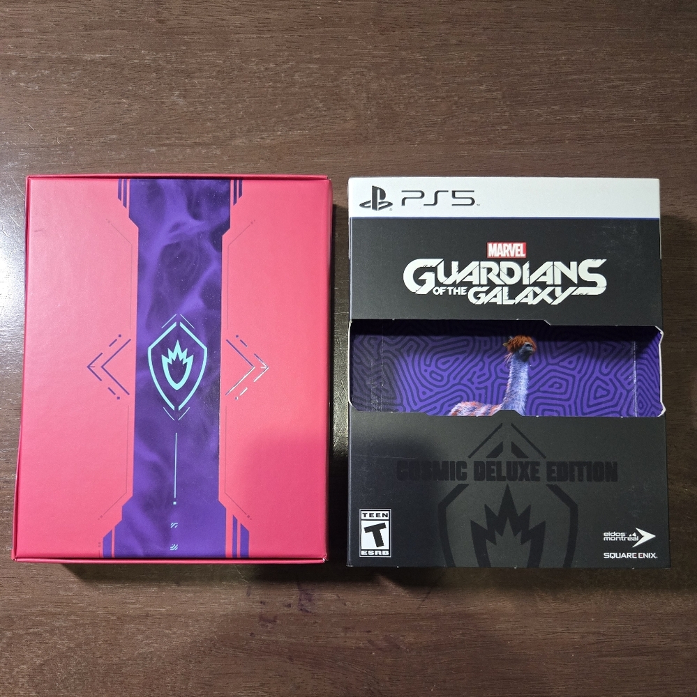 Marvel Guardians of the Galaxy Cosmic Deluxe Edition for PS5 - Black - Picture 8 of 9